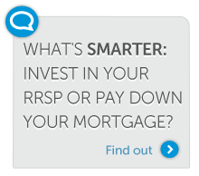 Invest in your RRSP or pay down your mortgage?
